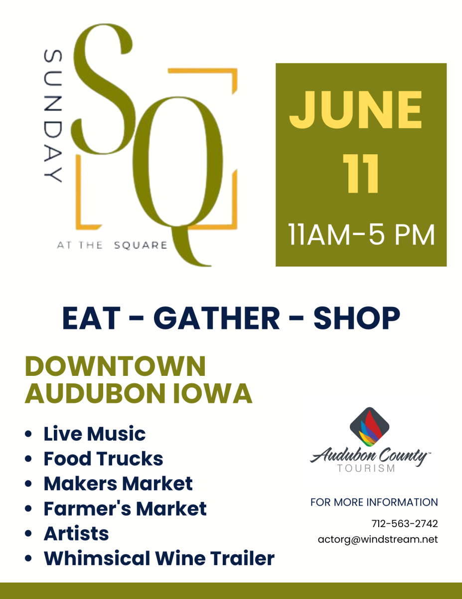 2023 Sunday at the Square Audubon County